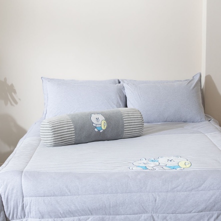 LINE FRIENDS｜好友假期 四季被-寧靜灰